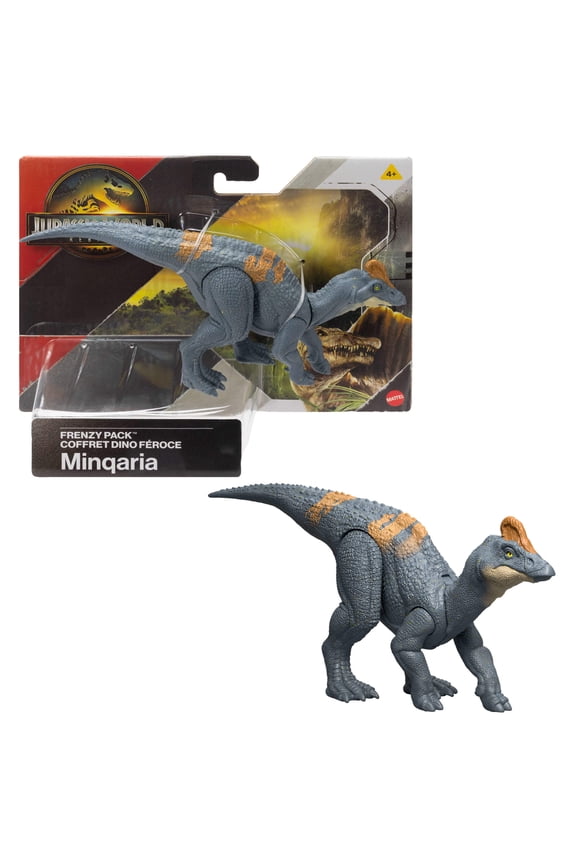 Rebirth Frenzy Pack Minqaria Dinosaur Figure, Toy, Digital Play