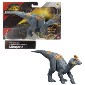 Jurassic World Rebirth Frenzy Pack Minqaria Dinosaur Figure, Toy, Digital Play