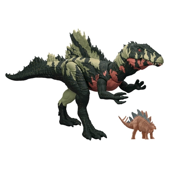 Jurassic World Venomous Bite Becklespinax Feature Dinosaur Figure, Chomp & Lights & Sounds