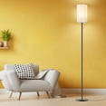 thumbnail image 1 of JURULU 65'' Modern Standing Floor Lamp for Living Room Corner with 3-Way Dimmable 9W LED Bulb Included, 1 of 11