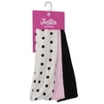 thumbnail image 1 of Justice Girls Soft Headbands, 3-Piece Set, Pink/Black, 1 of 1