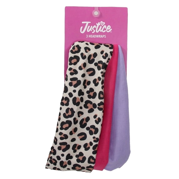 Justice Girls Soft Headbands 3-Piece Set Multi