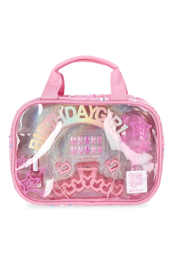 Girls Birthday Accessories and Bag Set, 8-Piece