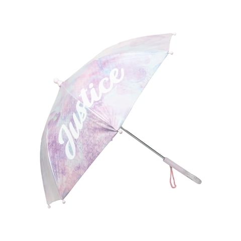 Girls Umbrella, Stick Style, Curved Handle
