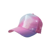 Girl's Baseball Hat, Multicolored