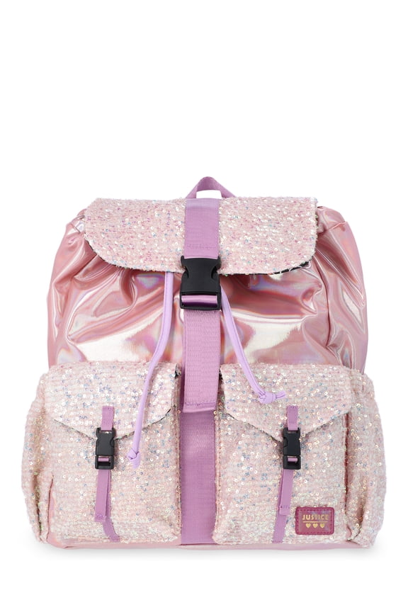 Girls' Sequin Rucksack Backpack
