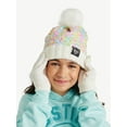 thumbnail image 1 of Justice Girls Multicolor Sequin Hat and Gloves Set, 2-Piece, Ivory Multi, 1 of 5