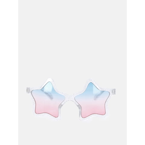 Girls Star Sunglasses, Pink/Blue