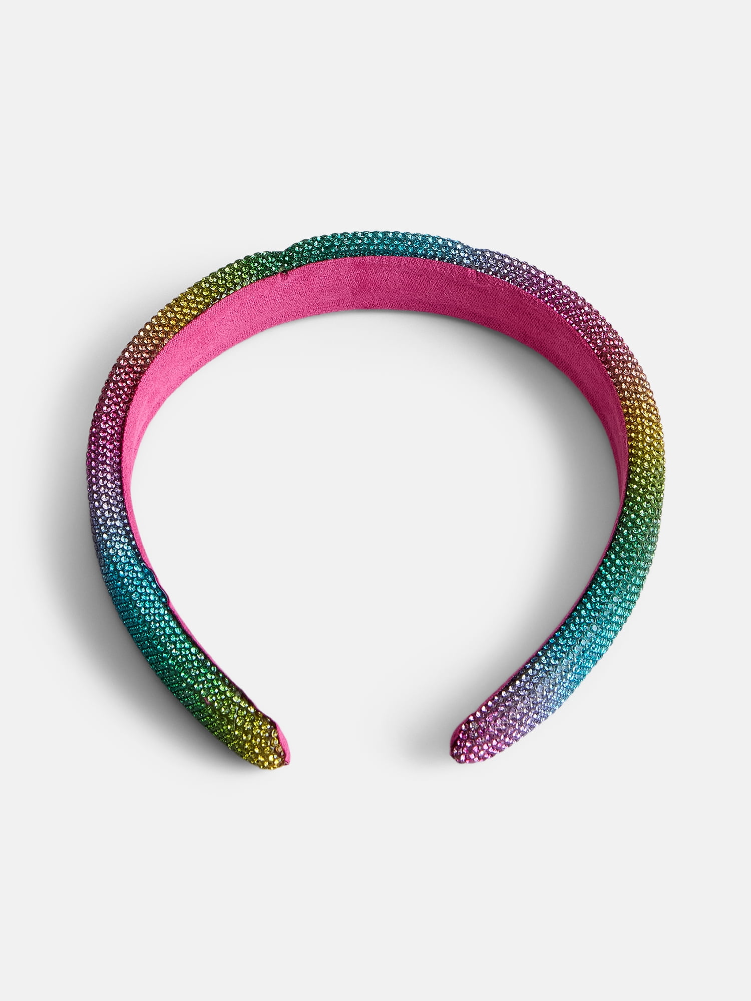 Justice Girls Rhinestone Headband, Rainbow