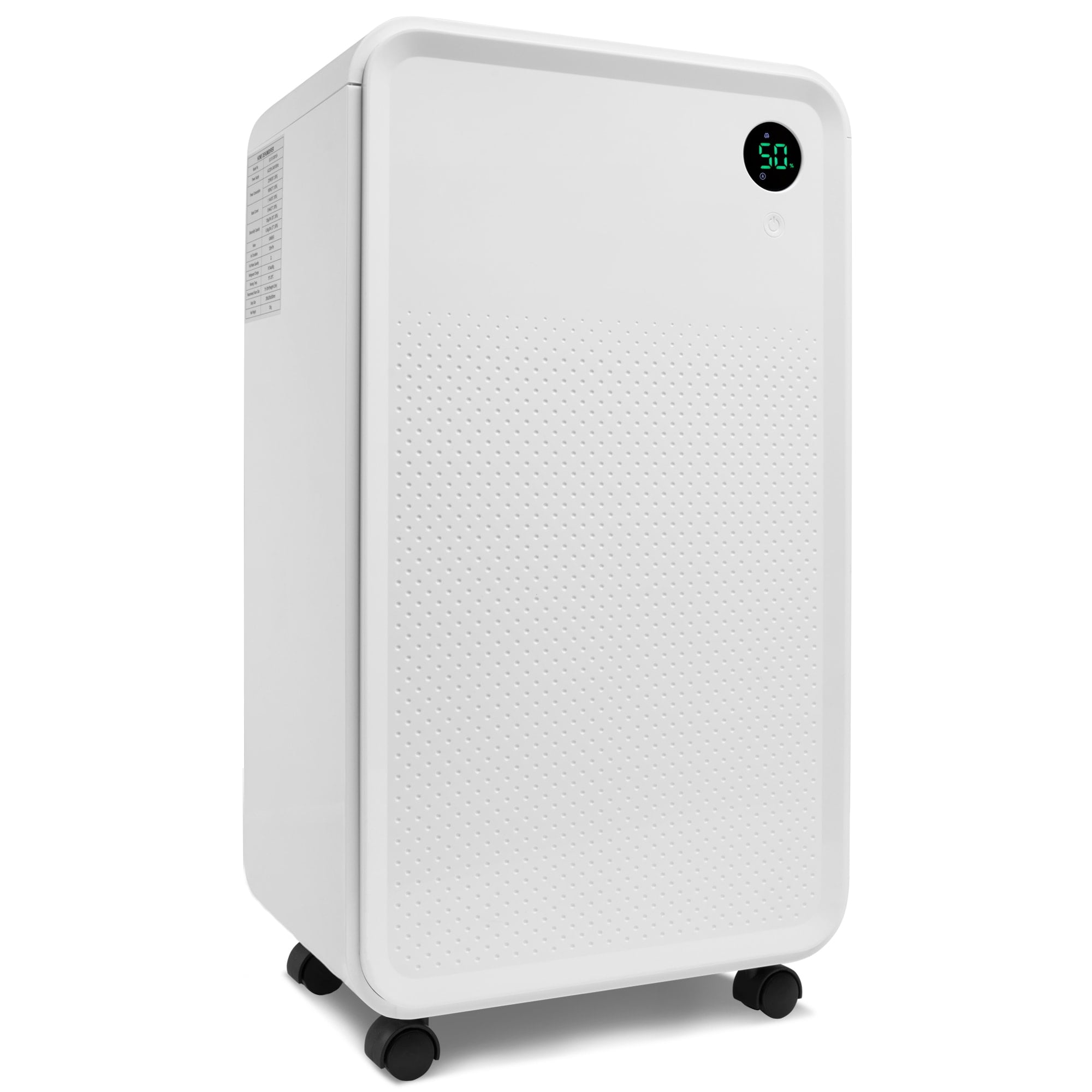 JUSHUA 3000 Sq.Ft.30-Pint Dehumidifier with 2L Water Tank