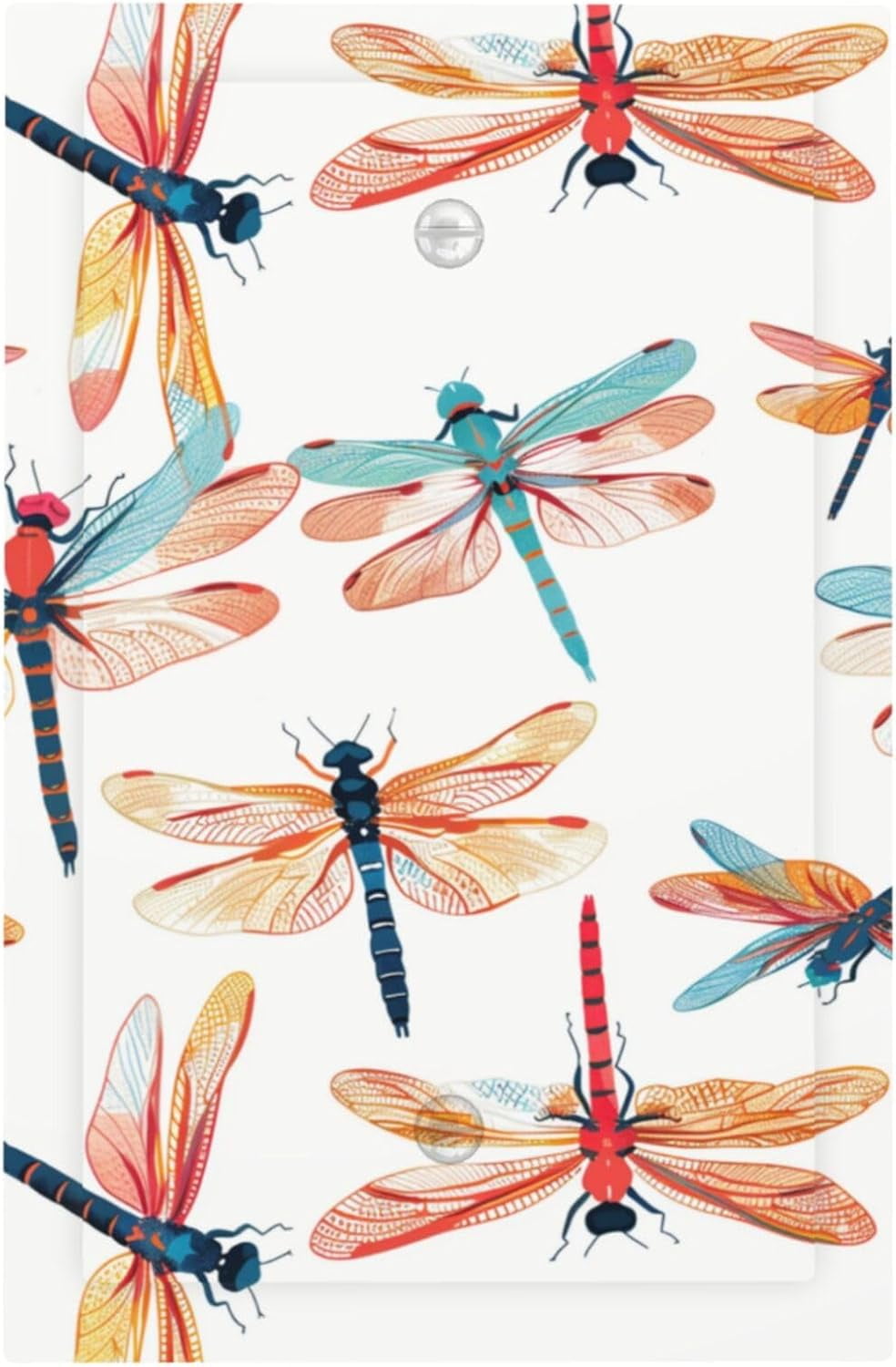 JUSIP Childish Bunny Cartoon Rabbits 1 Gang Single Duplex Receptacle