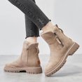thumbnail image 1 of JUSLIO Boots for Women,Flat Boots Fashion Casual Snow Boots for Women,Comfort Solid Color Lightweight Boots, 1 of 4
