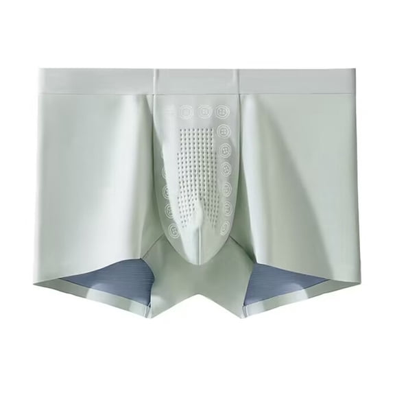 JUSLIO Boxer Briefs for Men Underwear for Men Cotton Boxer Briefs Comfortable Breathable Soft Plus Size Underwear Gray XXXL