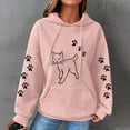 thumbnail image 1 of JUSLIO Crewneck Ladies Sweatshirts Hooded Graphic Hoodies Long Sleeve Casual Comfortable Everyday Sweatshirts, 1 of 3