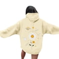 thumbnail image 1 of JUSLIO Crewneck Womens Hoodies Hooded Graphic Sweatshirts Long Sleeve Casual Comfortable Everyday Sweatshirts, 1 of 5