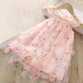 thumbnail image 1 of JUSLIO Dresses for Girls Spring Dresses Print Crew Neck Sleeveless Casual Dress Size 2 Y, 1 of 6