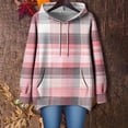 thumbnail image 1 of JUSLIO Womens Shirts Relaxed Fit Hoodies Sweatshirts Graphic Long Sleeve Sweatshirts Pink L(US:8), 1 of 4