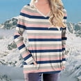 thumbnail image 1 of JUSLIO Womens Tops Relaxed Fit Pullover Blouses Graphic Long Sleeve V Neck Blouses Pink M, 1 of 5