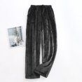 thumbnail image 1 of JUSLIO Flannel Pajama Pants for Women with Pockets Lounge Elastic Waist Warm Regular Fit Comfortable Pajama Pants Dark Gray Large, 1 of 6
