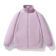 thumbnail image 1 of JUSLIO Fleece Shirts for Men Fleece Solid Tops Fashion Long sleeve Stand Collar Tops Hot Pink 5XL, 1 of 3