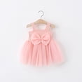 thumbnail image 1 of JUSLIO Girls Camisole Dress Bow Casual Dresses Size 2 Y, 1 of 7