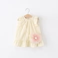 thumbnail image 1 of JUSLIO Girls Cute Dress Ruffle Casual Cotton Dresses Size 2 Y, 1 of 5