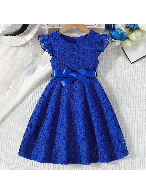 Girls Princess Dress Cute Casual Sleeveless Dresses Size 3 Y