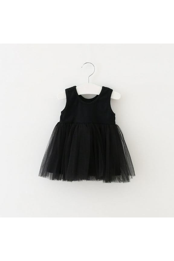 Girls Princess Dress Tank Casual Sleeveless Dresses Size 3 Y