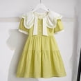 thumbnail image 1 of JUSLIO Girls Spring Dress Casual Crew Neck Short Sleeve Dresses Size 16 Y, 1 of 8