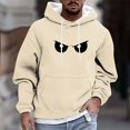 thumbnail image 1 of JUSLIO Hoodies for Men Hooded Graphic Sweatshirts Drawstring Everyday Long Sleeve Pullover Sweatshirts, 1 of 5