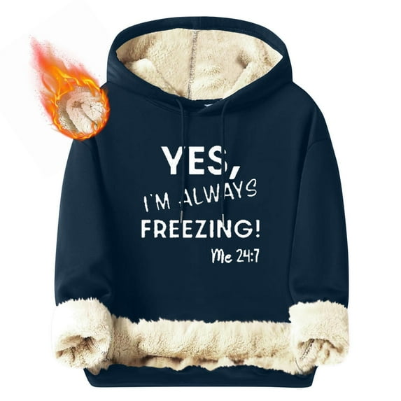 JUSLIO Hoodies for Men Hooded Thermal Sweatshirts Comfortable Everyday Long Sleeve Pullover Sweatshirts