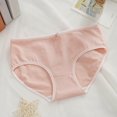 thumbnail image 1 of JUSLIO Ladies Underwear Cotton Briefs Breathable Soft Comfortable Panties Pink M, 1 of 3