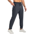 thumbnail image 1 of JUSLIO Mens Pants Comfortable Sweatpants Outdoor Workout Business Casual Sweatpants Dark Gray S, 1 of 6