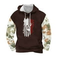 thumbnail image 1 of JUSLIO Mens Sweatshirts Hooded Graphic Hoodies Long Sleeve Sporty Drawstring Everyday Sweatshirts, 1 of 2