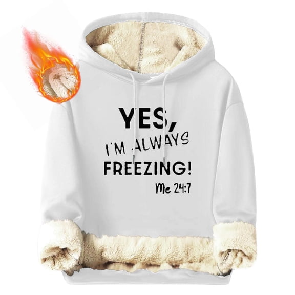 JUSLIO Mens Sweatshirts Hooded Thermal Hoodies Long Sleeve Pullover Comfortable Everyday Sweatshirts