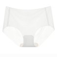thumbnail image 1 of JUSLIO Panties for Women Comfortable Briefs No Show Underwear Soft Breathable Underwear White M, 1 of 4