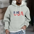 thumbnail image 1 of JUSLIO Sweatshirts for Men Hooded Graphic Hoodies Pullover Drawstring Everyday Long Sleeve Sweatshirts, 1 of 5