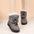 thumbnail image 1 of JUSLIO Winter Boots for Women,Flat Boots Solid Color Ankle Boots Fashion Casual Comfort Round Toe Womens Boots, 1 of 5