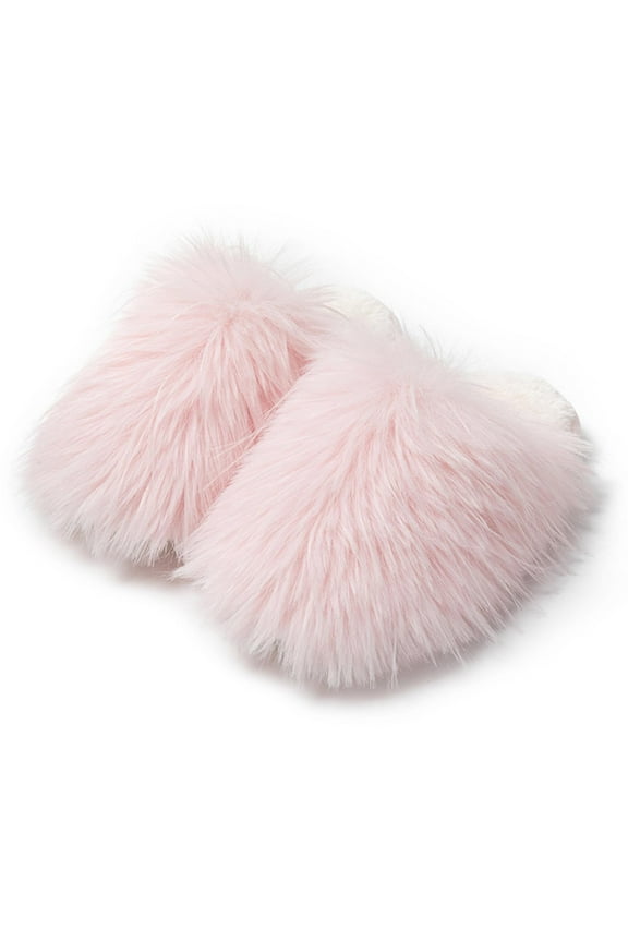 Women Slippers Fuzzy Slippers House Shoes Household Slippers Slip On Winter Warm Soft Sole Slippers