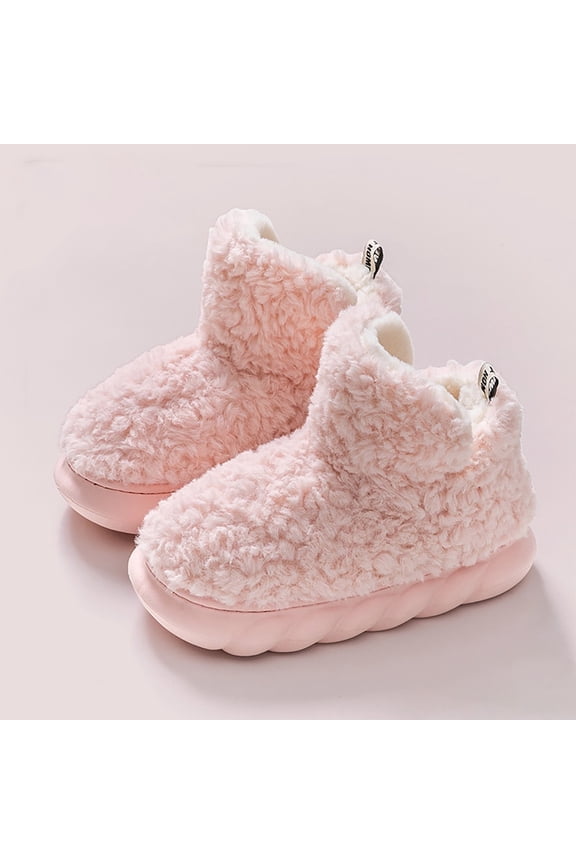 Womens Boots,Platform Boots Comfort Snow Boots for Women,Solid Color Fashion Casual Fleece Boots for Women