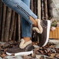 thumbnail image 1 of JUSLIO Womens Boots,Fleece Comfort Fashion Casual Fleece Plus Size Boots, 1 of 6