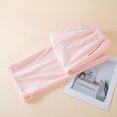 thumbnail image 1 of JUSLIO Womens Pajama Pants Fleece Pants for Women Pockets Plaid Warm Casual Winter Comfortable Pink L, 1 of 3