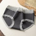 thumbnail image 1 of JUSLIO Womens Panties Cotton Briefs Breathable Soft Comfortable Underwear Gray L, 1 of 3