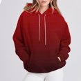 thumbnail image 1 of JUSLIO Womens Sweatshirt Hooded Graphic Hoodies Drawstring Everyday Long Sleeve Casual Sweatshirts, 1 of 5
