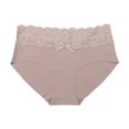 thumbnail image 1 of JUSLIO Womens Underwear Lace Briefs No Show Underwear Soft Breathable Panties Brown XL, 1 of 2