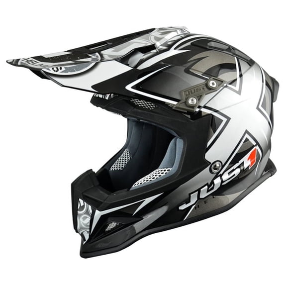 JUST 1 J12 Mister X Helmet Black XS J1J388BKCBMXXS
