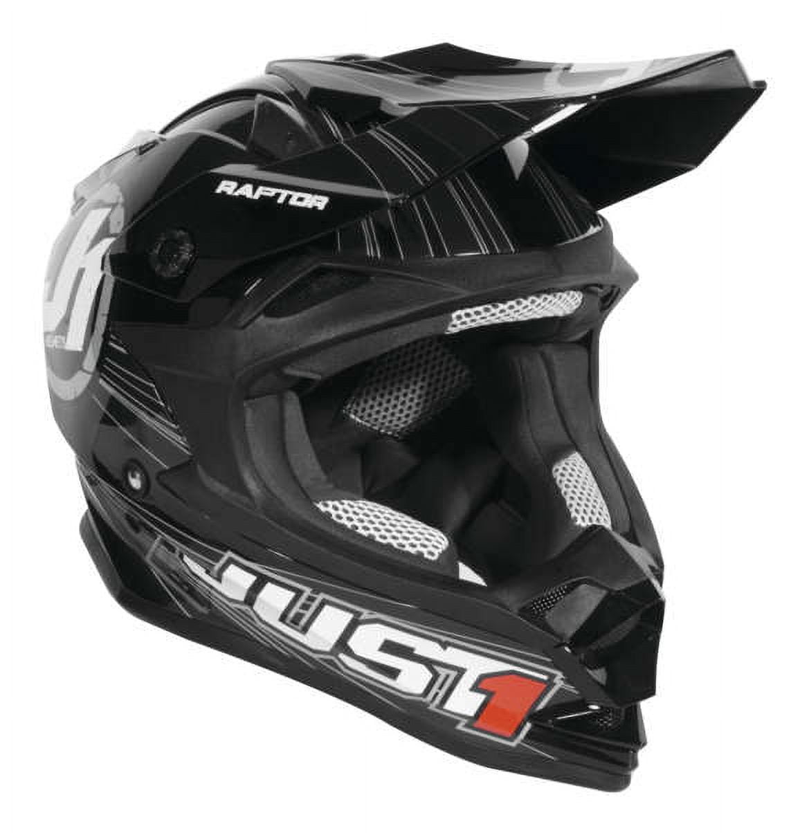JUST 1 J32 Raptor Helmet Black Youth-SM J1V322YBKRPS - Walmart.com