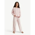 thumbnail image 1 of Justice Girls Long Sleeve Sleep Top and Flared Sleep Pants, 2-Piece, Sizes 4-18, 1 of 4