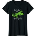thumbnail image 1 of JUST A GIRL WHO LOVES GECKOS Cute T-Shirt Gift, 1 of 3