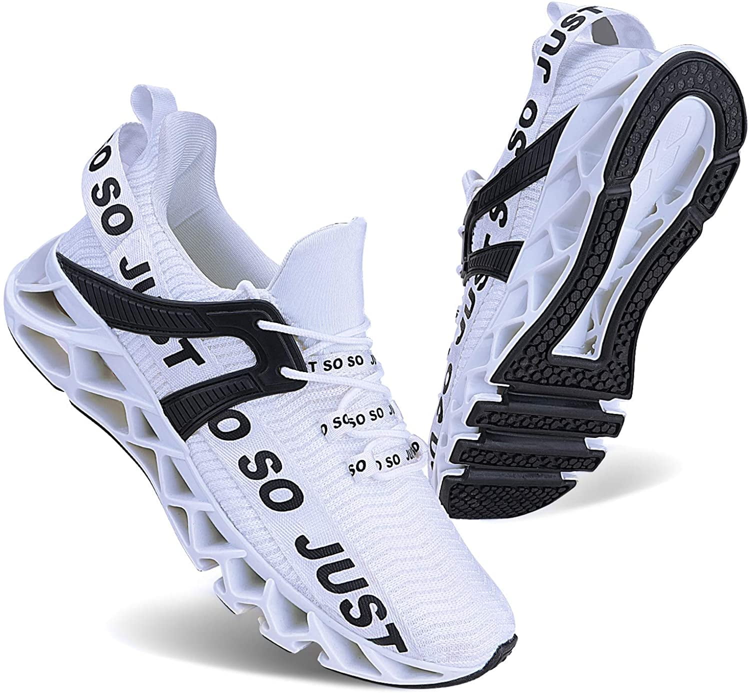 Just so so Men's Running Shoes Adult Blade-Type Shock Absorption Sneakers